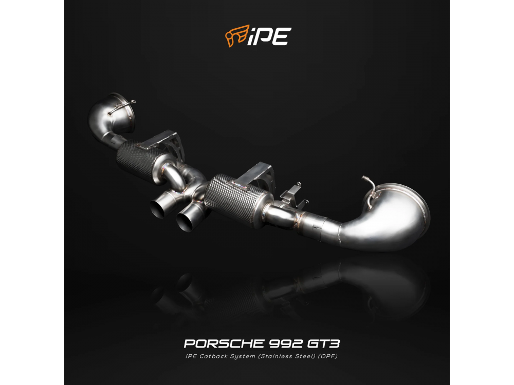 iPE Porsche 911 GT3 (992) Cat-back